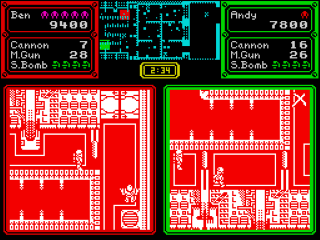 Crack Down screenshot 2 for ZX Spectrum